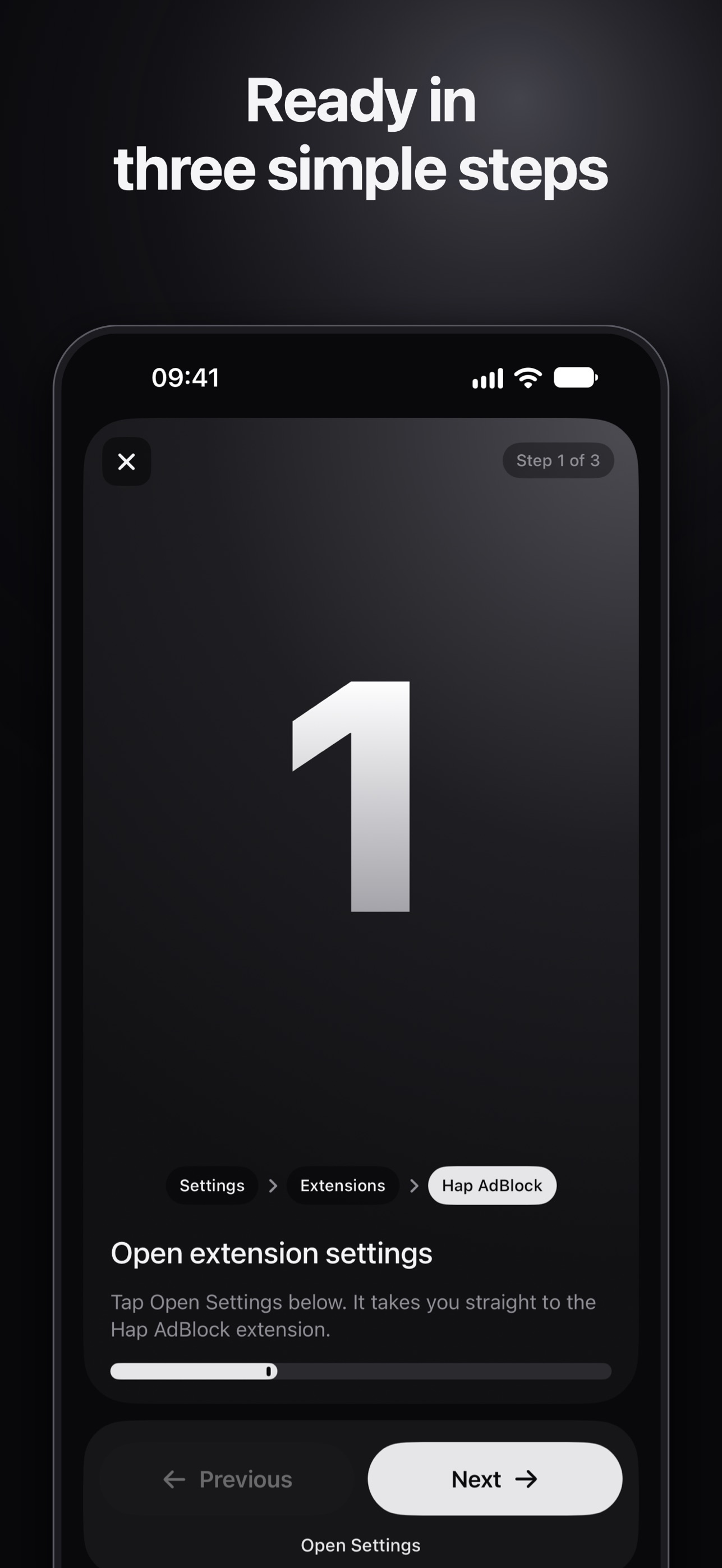 Screenshot 5 of Hap: AdBlock