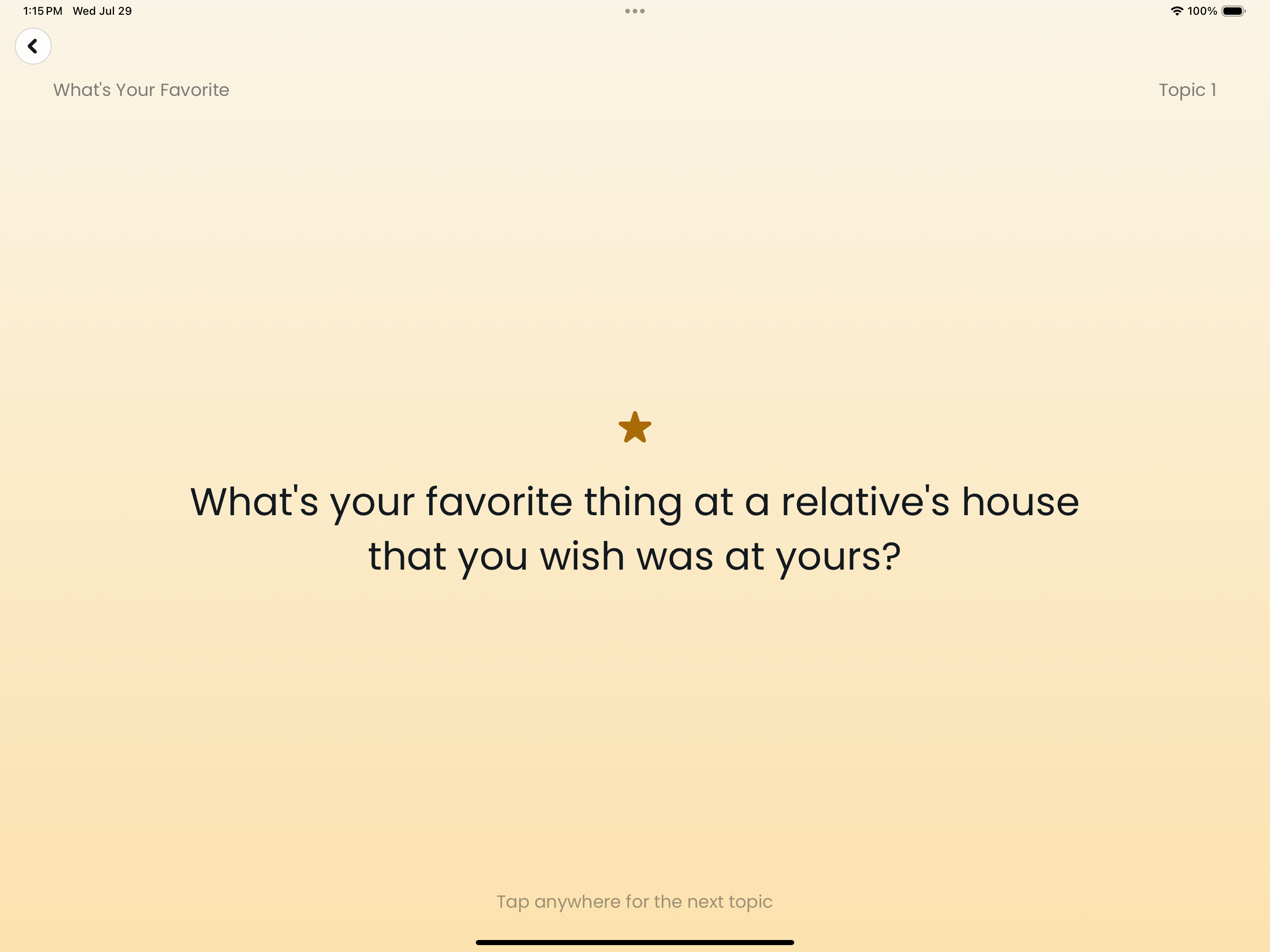 Couch Party Topics screenshot 10