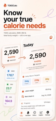 TDEE Calculator - TDEECalc screenshot 1