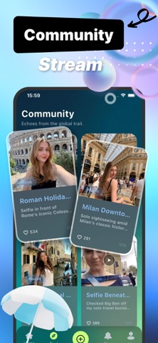 Kasmo - Connect, Wander, Chat Screenshot 2 of 4