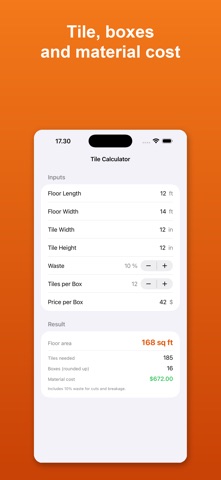 Construction Calc: TradeCalc Screenshot 7 of 8