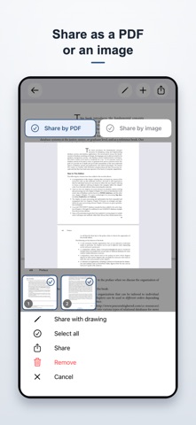 Scan to doc iPhone screenshot