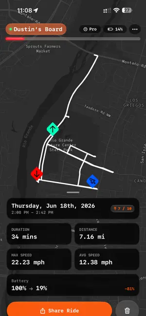 Riderr Tracking screenshot 1