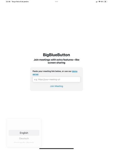 BigBlueButton iPad screenshot