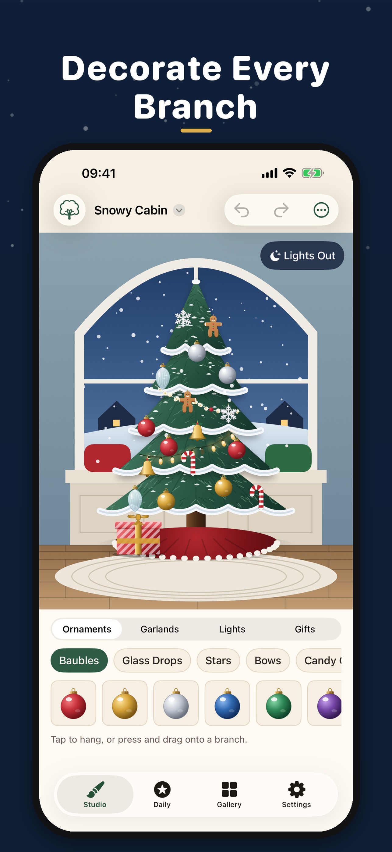 Screenshot 2 of Tree Trimmer: Christmas Game