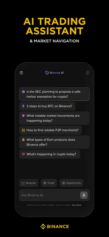 Binance: Buy Bitcoin & Crypto screenshot 7 of 7