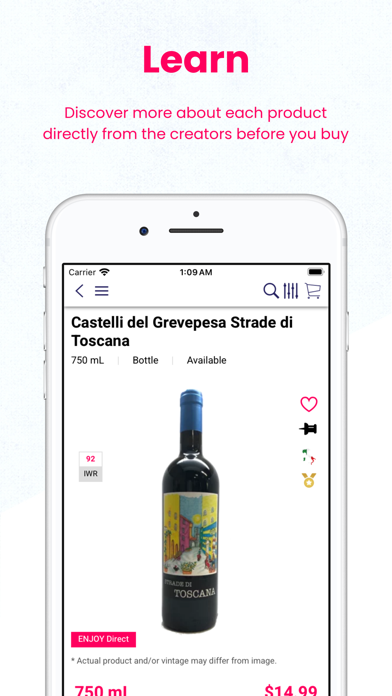 ENJOY Wine Screenshot