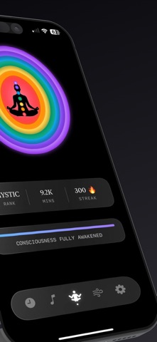 MysticMind - Meditation iPhone screenshot