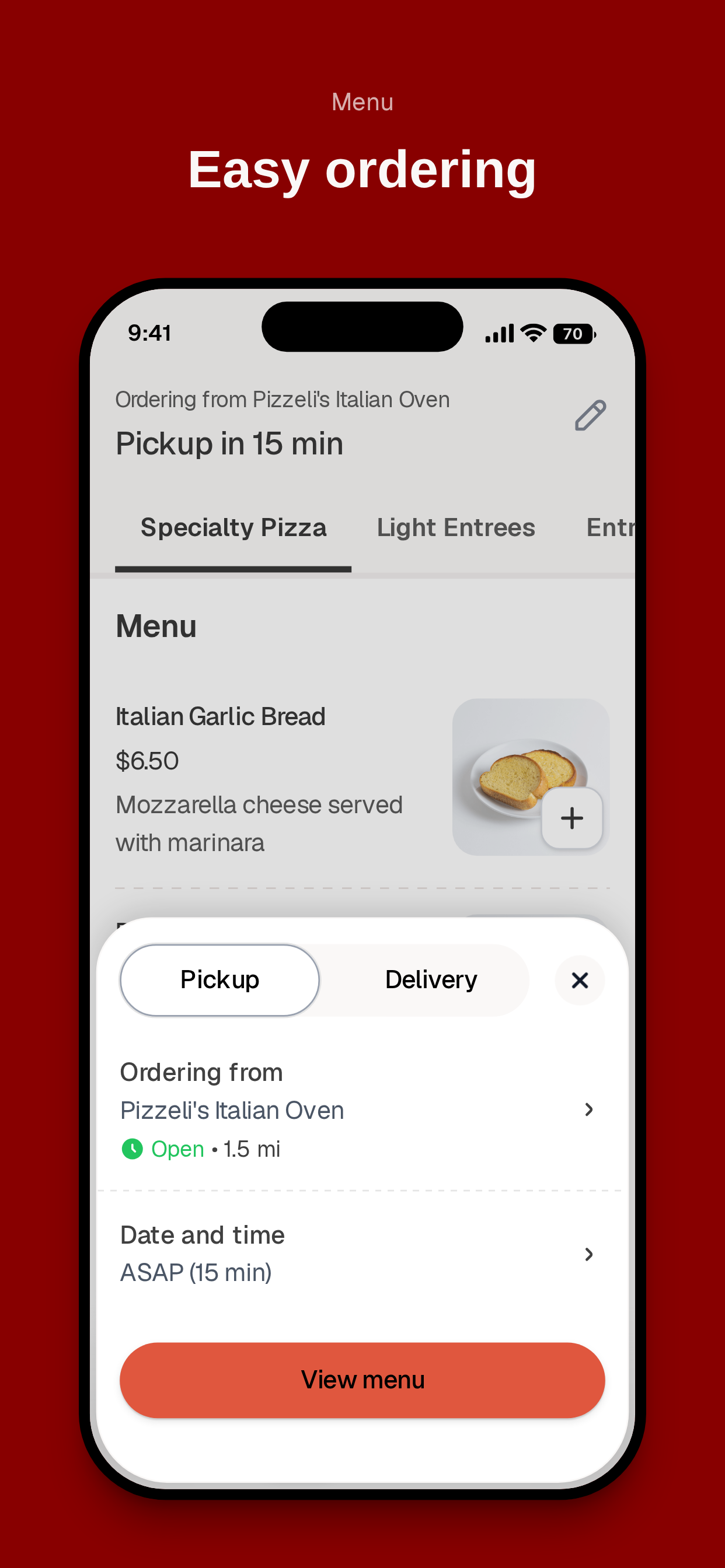 Pizzeli's Italian Oven