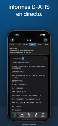 StationWeather - METAR y TAF iPhone screenshot 7