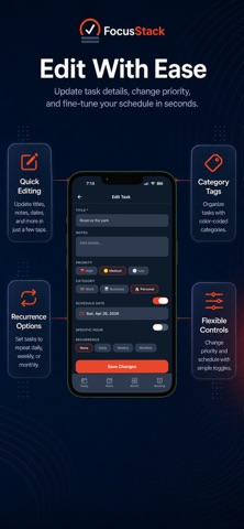 FocusStack: Task Planner Screenshot 5 of 6