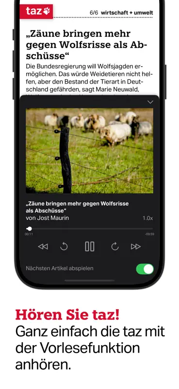 taz, die tageszeitung screenshot 5 of 10