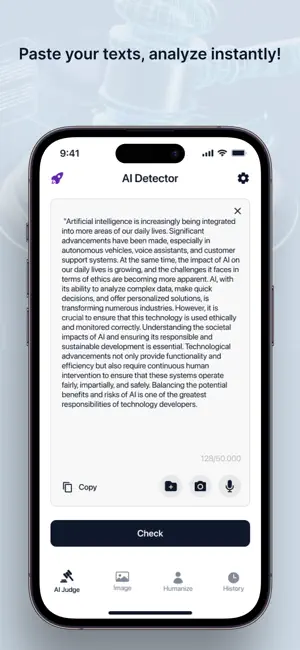 Judgr: AI Detector & Humanizer screenshot 1