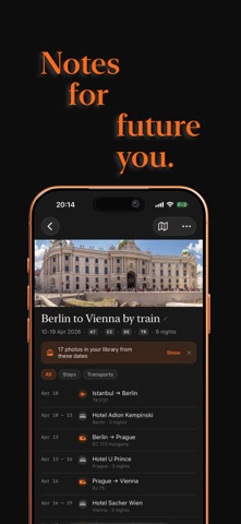Dasein - Travel Journal screenshot
