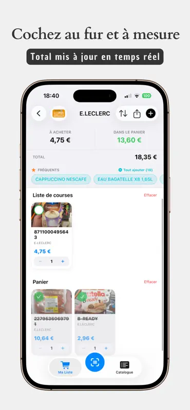 ScanCourses - Liste & Prix screenshot 2 of 6