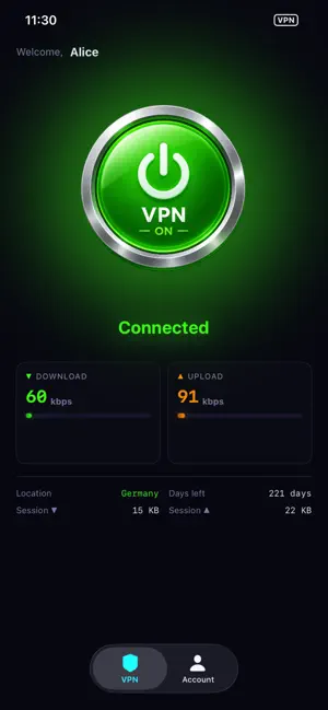 GlobalVPN Network screenshot 2