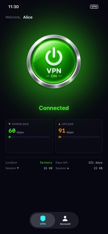 GlobalVPN Network Screenshot 2 of 3