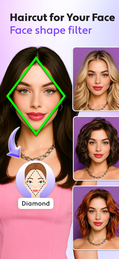 Cosmo: AI Editor, Hair Filters screenshot 1