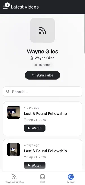 Lost & Found Ministries screenshot 2