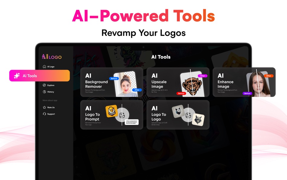 #3. AI Logo Generator, Logo Maker. (macOS) 由: Conteza LLC