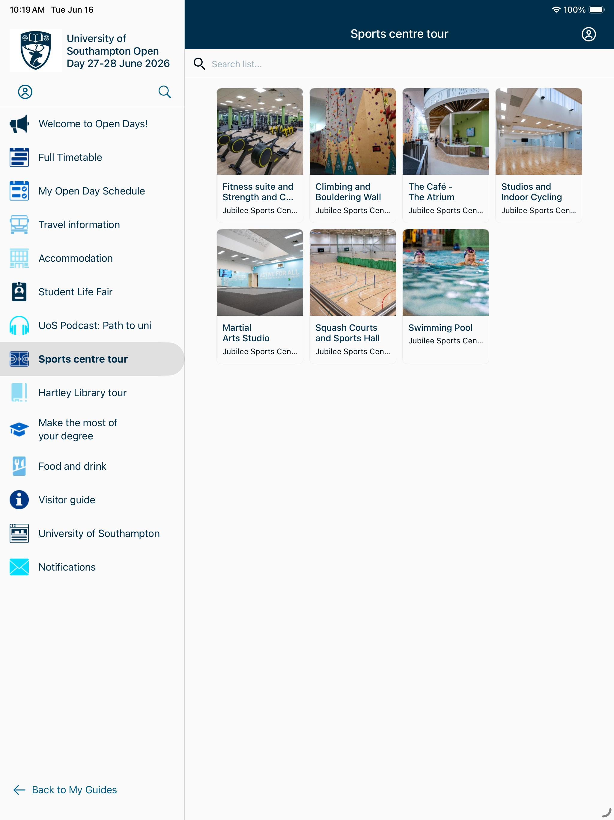 Visit Uni of Southampton screenshot 6