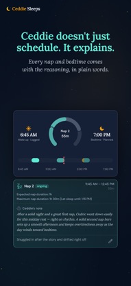 Ceddie Sleeps: Baby Schedule screenshot 2