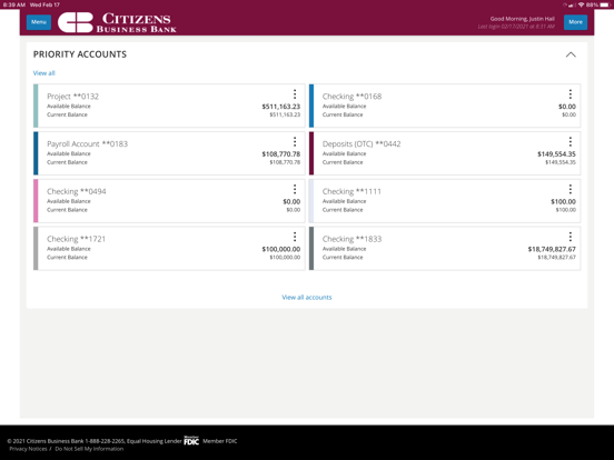Screenshot #5 pour Citizens Business Bank