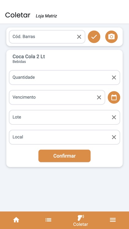 Gestão de Validades