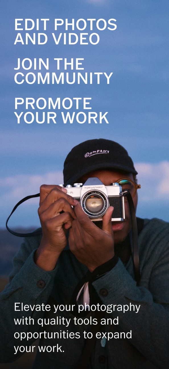 VSCO: Photo & Video Editor iOS Mod IPA screenshot 1 - iOS app interface