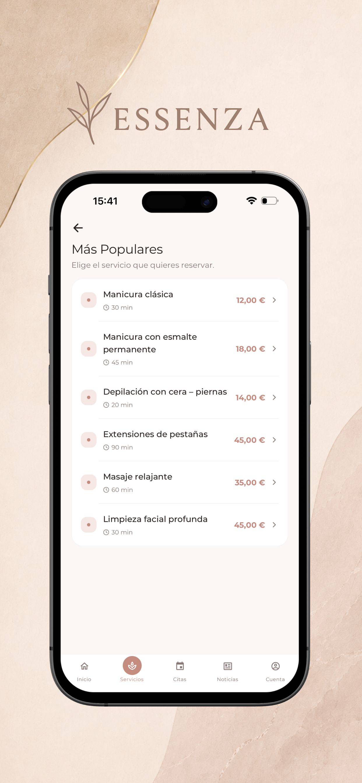 Essenza screenshot 3