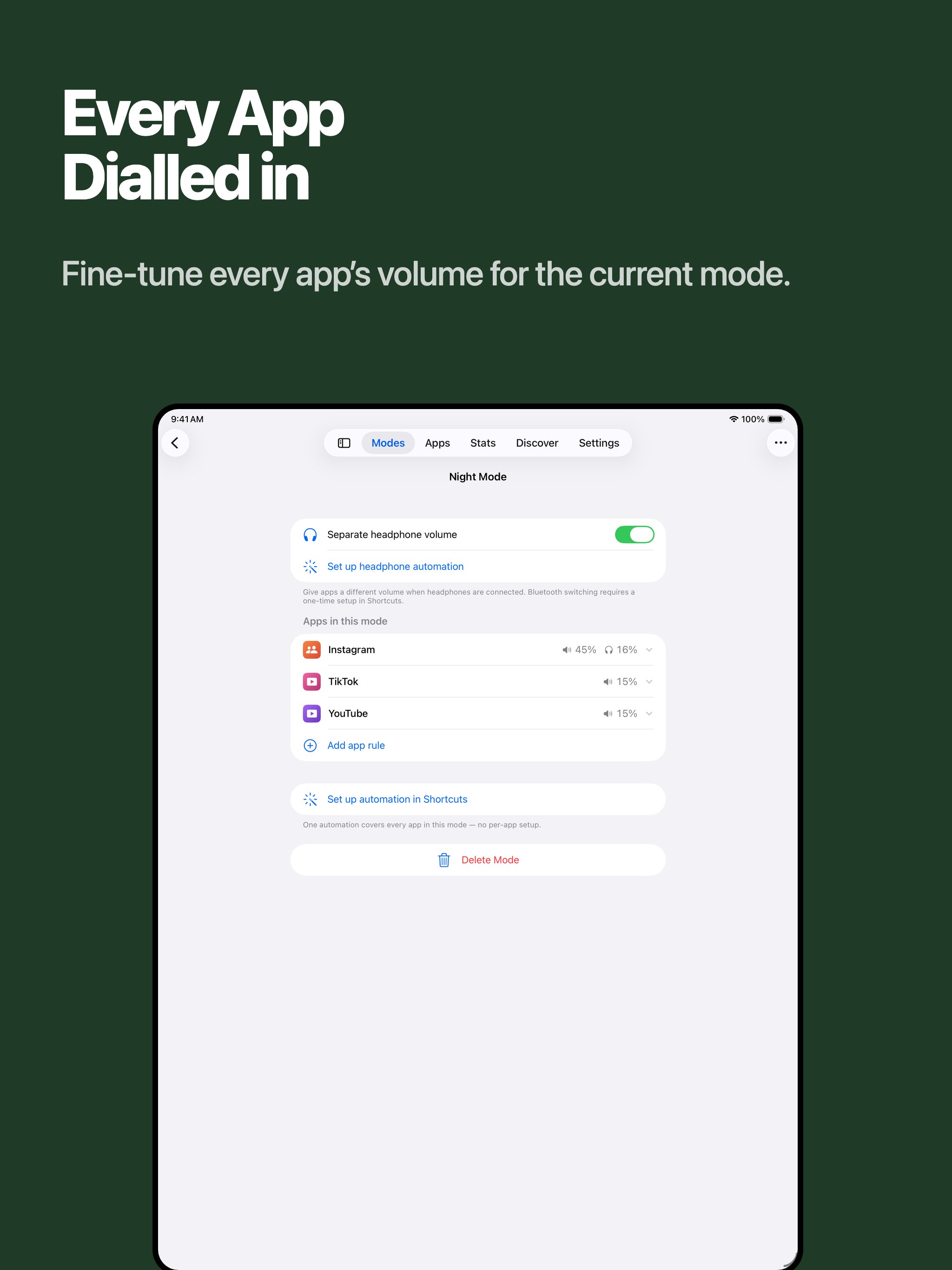 App Volume: a volume per app screenshot 12