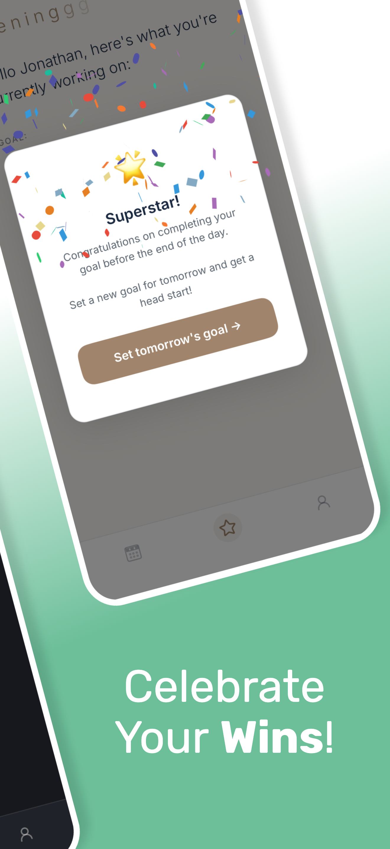 Eveninggg: Daily Goal Tracker screenshot 2