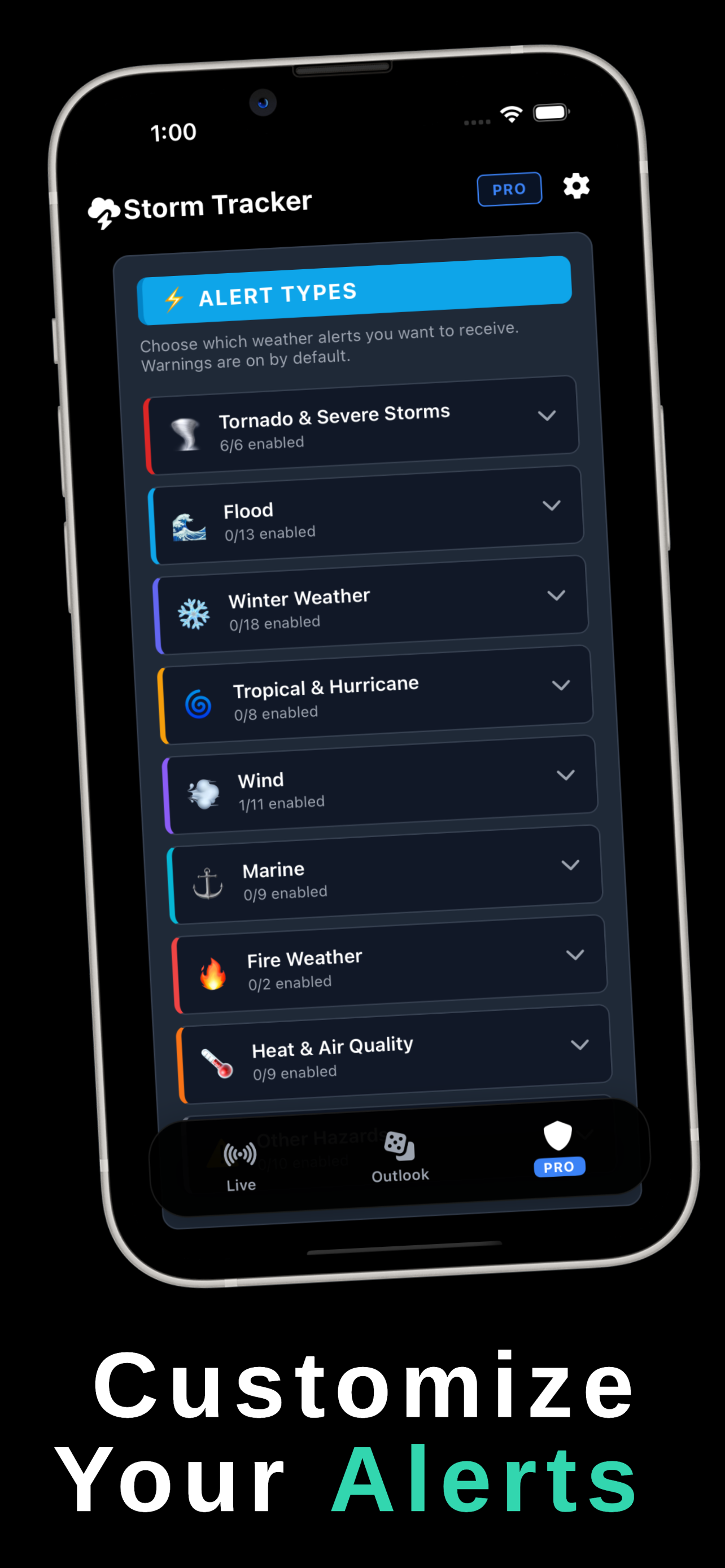 Weather Alerts by RidgeLabs screenshot 2