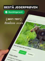 Jegerappen - bestå jegerprøven ipad bilder 0