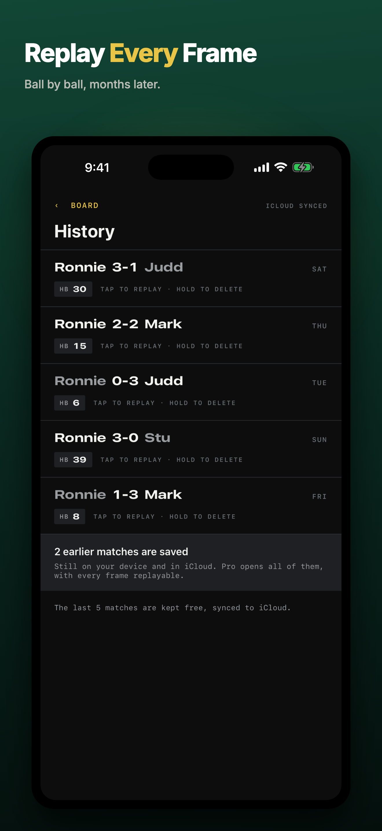 Snooker Scoreboard₊ screenshot 4