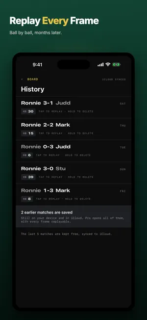 Snooker Scoreboard₊ screenshot 4