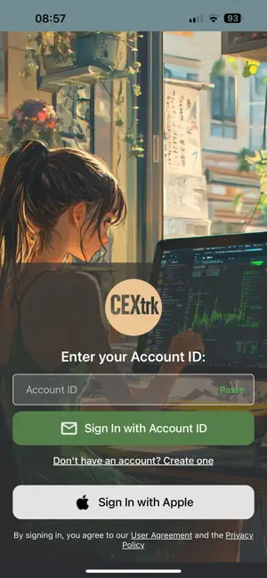 CEXtrk screenshot 1