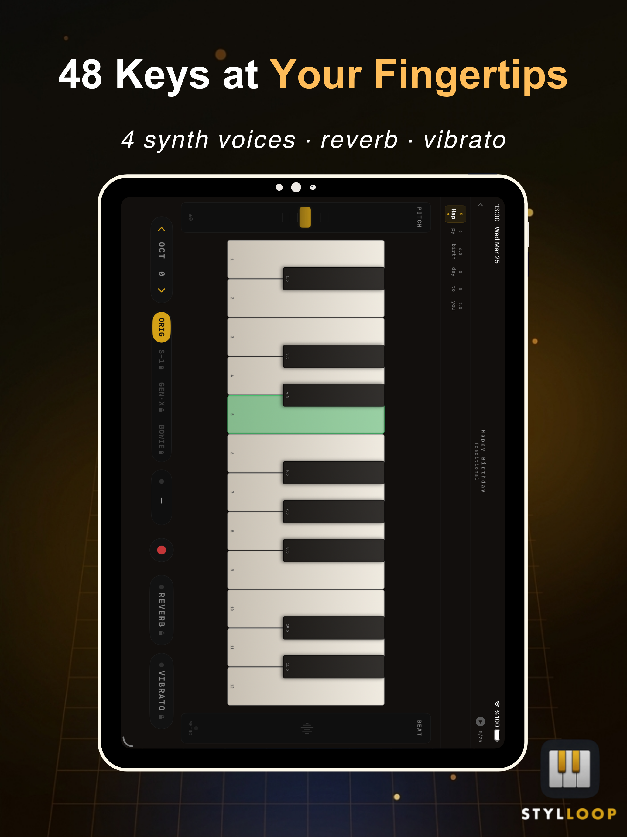 Stylloop - Pocket Synthesizer