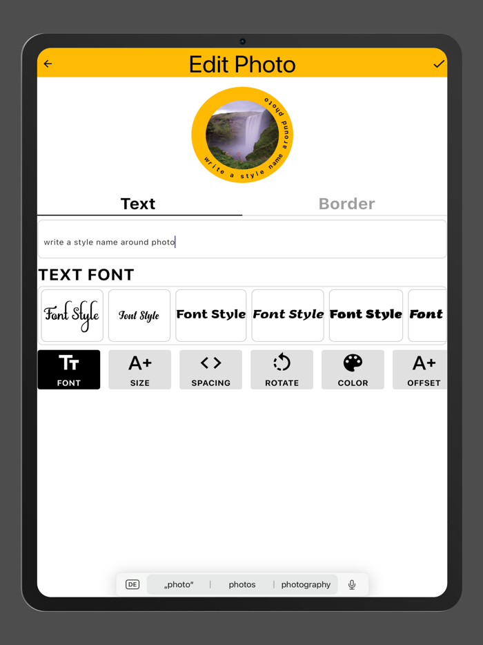 Letter Name DP Maker