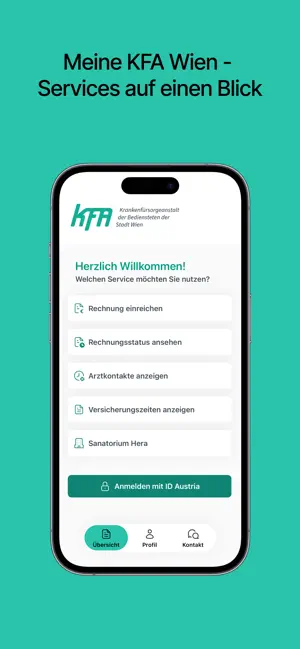 Meine KFA Wien screenshot 1