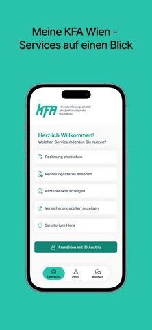 Meine KFA Wien Screenshot 1 of 4