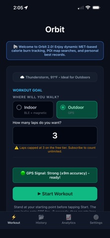 Orbit — Auto Lap Tracker Screenshot 5 of 10