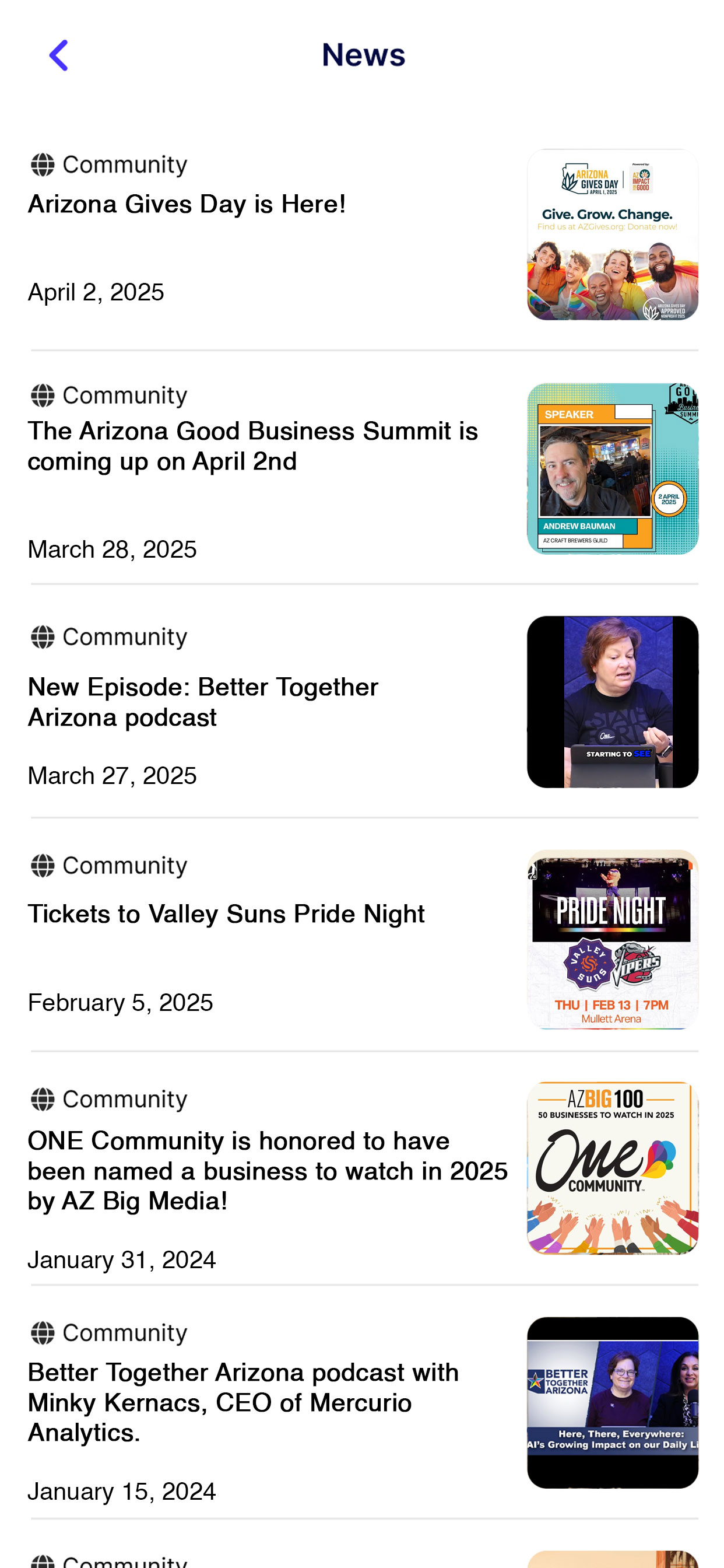 Arizona Leadership Network screenshot 4