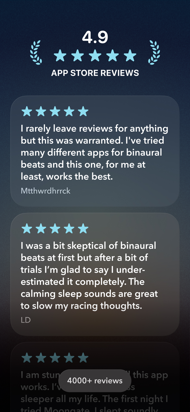 Moongate: Binaural Beats screenshot 7