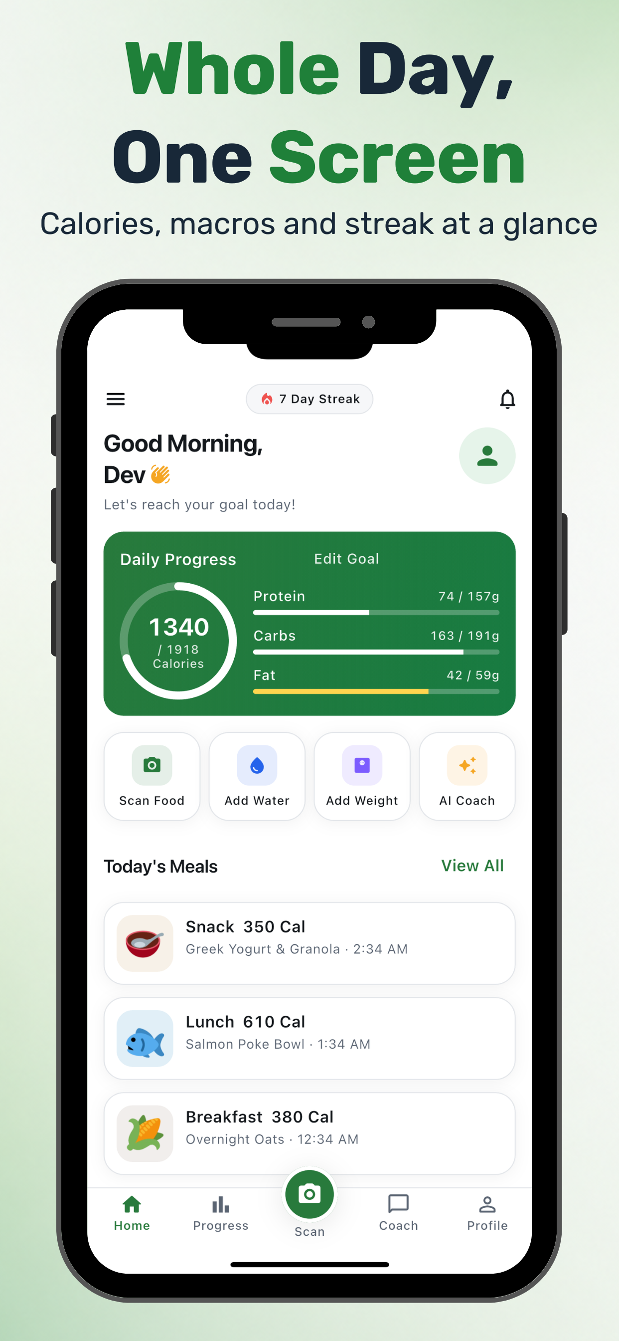 CaloraAI: Food Calorie Counter screenshot 2
