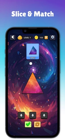 Slice Orbit: Shape Puzzle Screenshot 1 of 4