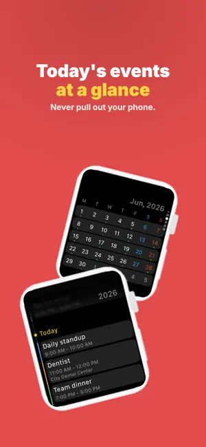 Just Calendar: Complication screenshot 3