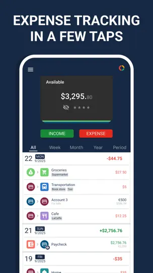 Captura de pantalla de Dinero Y Control De Gastos en iPhone 1