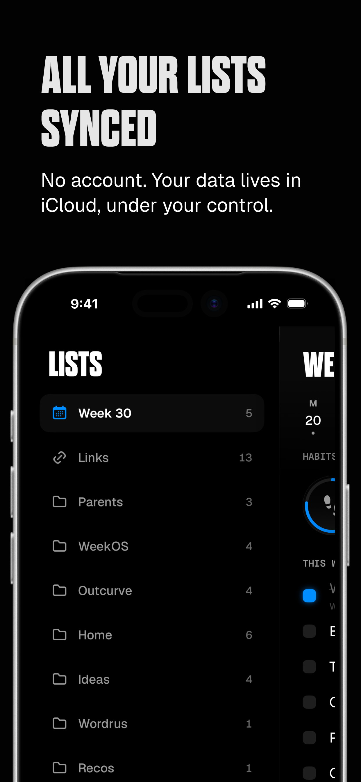 WeekOS - Weekly Planner screenshot 7