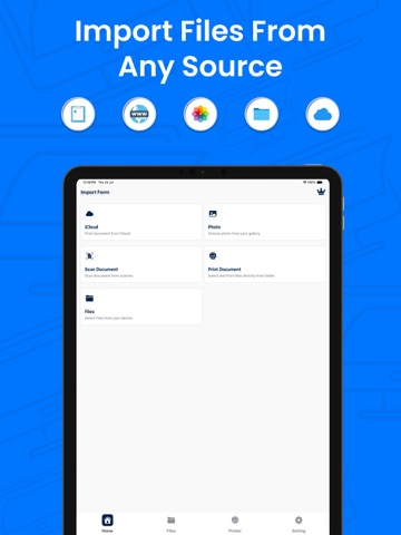 Smart Printer・Print & Scan iPad screenshot